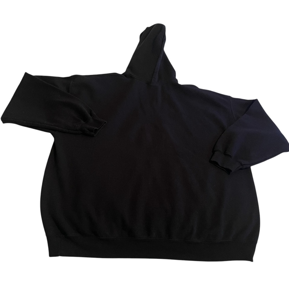 Car Hoodie Men 2XL‎ Black Sweatshirt Pullover Sweater Workout Chevrolet Ford - Picture 2 of 9